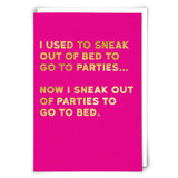 Parties Greeting Card