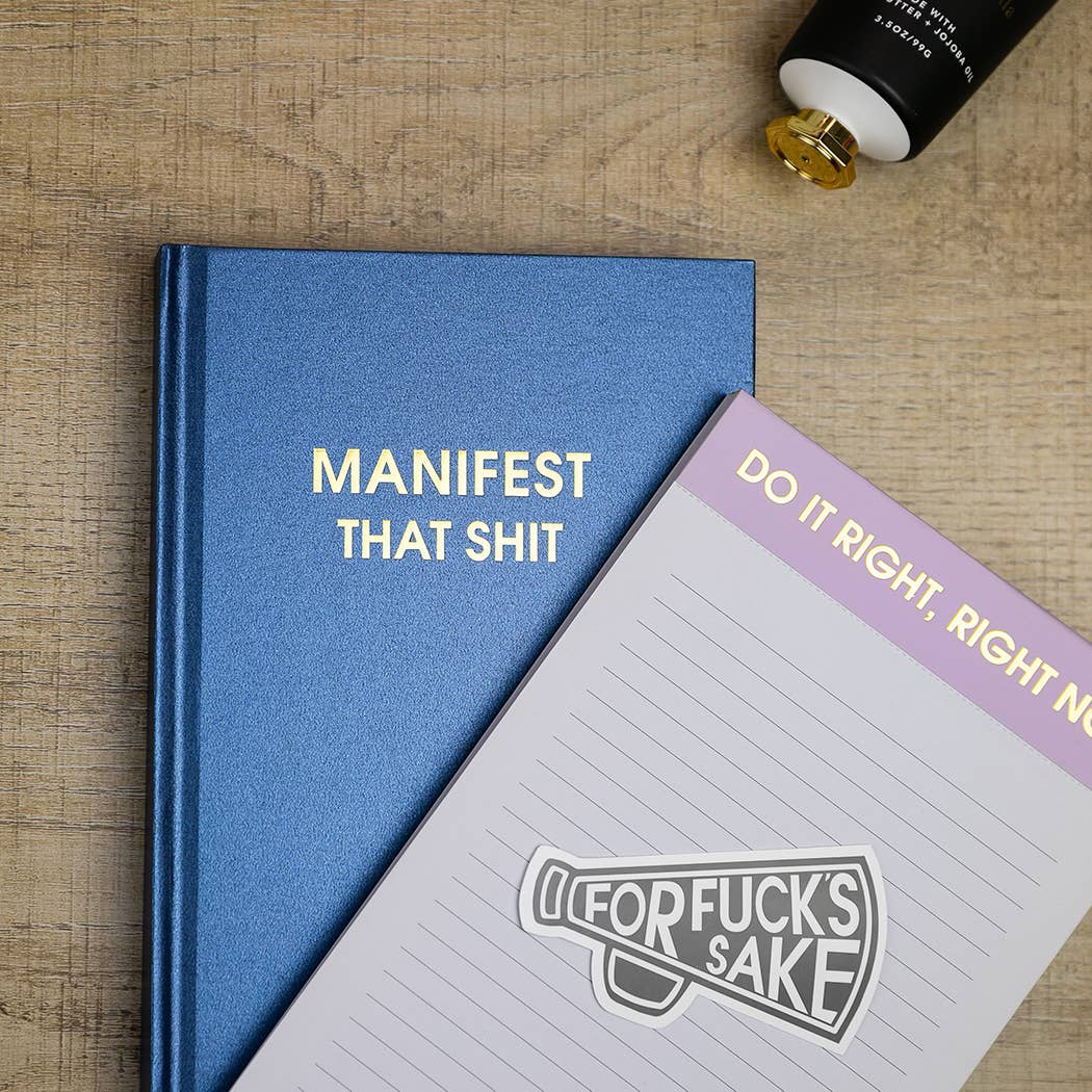 Manifest That Shit Journal - Deep Hystar Navy