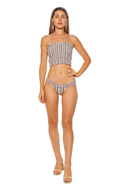 Elisa Bikini Top - Meleu Stripe Multi