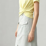 Michelle Mirage Skirt - Gray