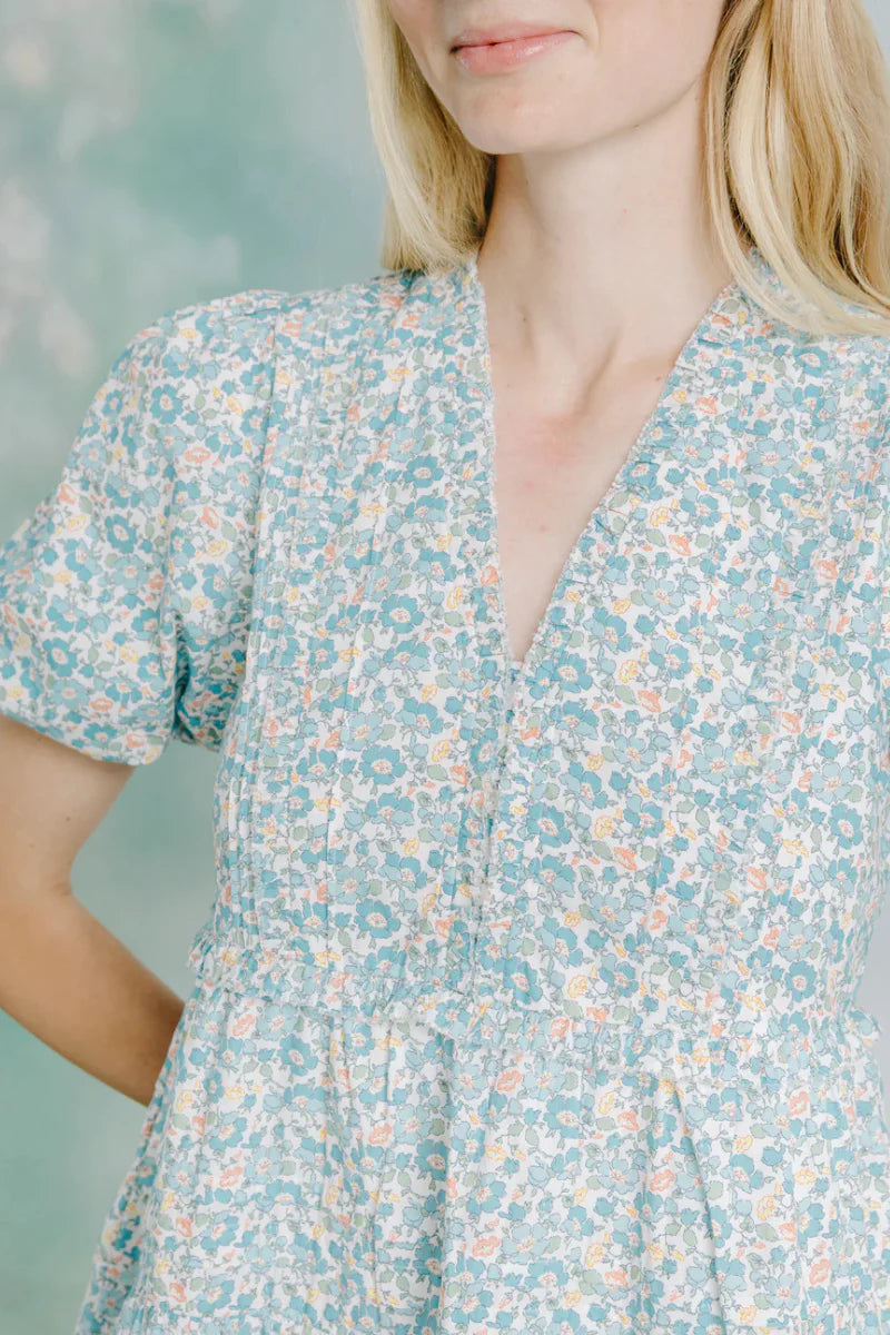 Renee Dress - Mrs Stonely Blue