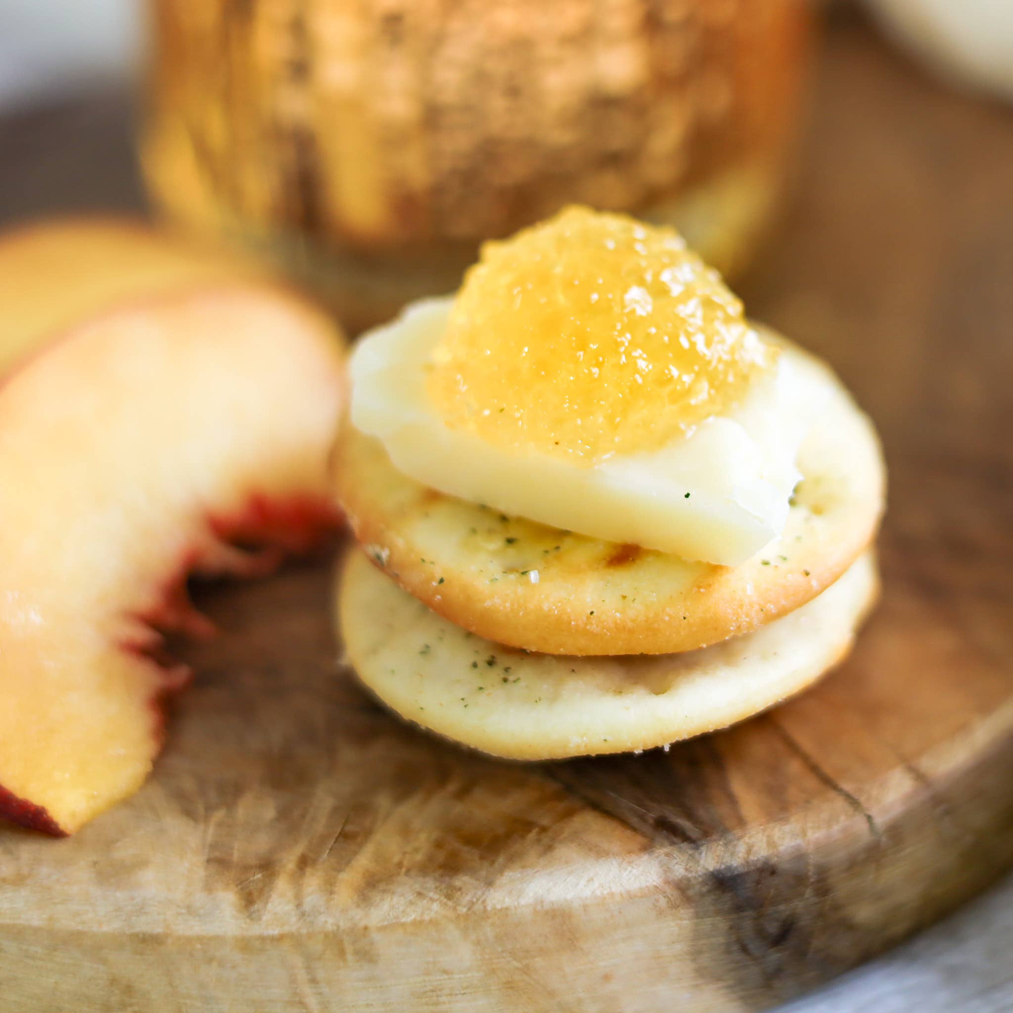 Peach Prosecco Sparkling Jam - 125 mL