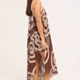 Victoria Dress- Chocolate Halo