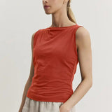 Emilia Top - Red Pepper