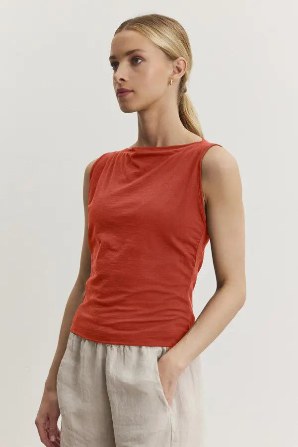 Emilia Top - Red Pepper