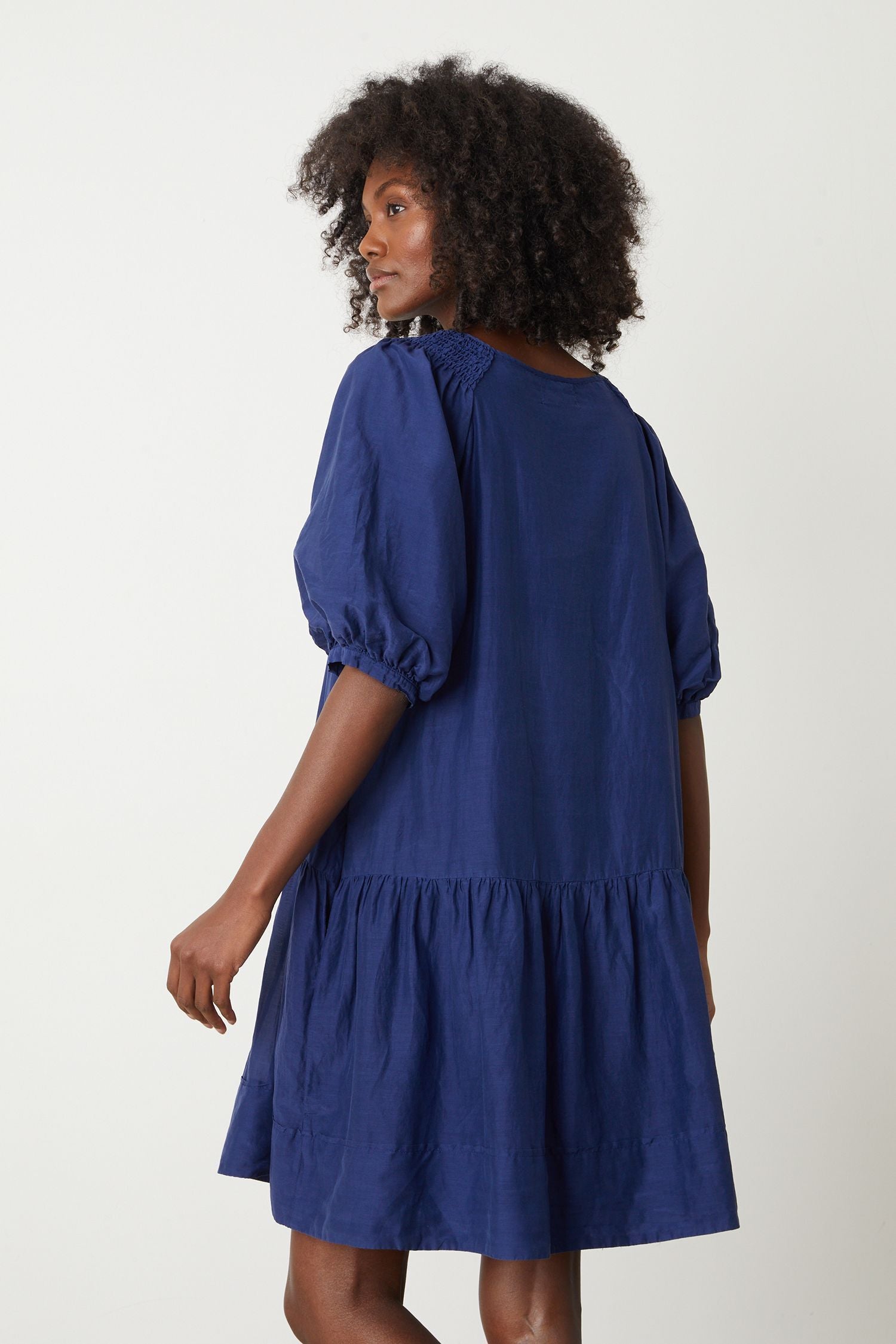 Reece 3/4 Sleeve Dress - Cavern