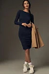 Beatrix - Gauzy Whisper L/S Dress Black