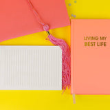 Living My Best Life Journal - Sunset Pink