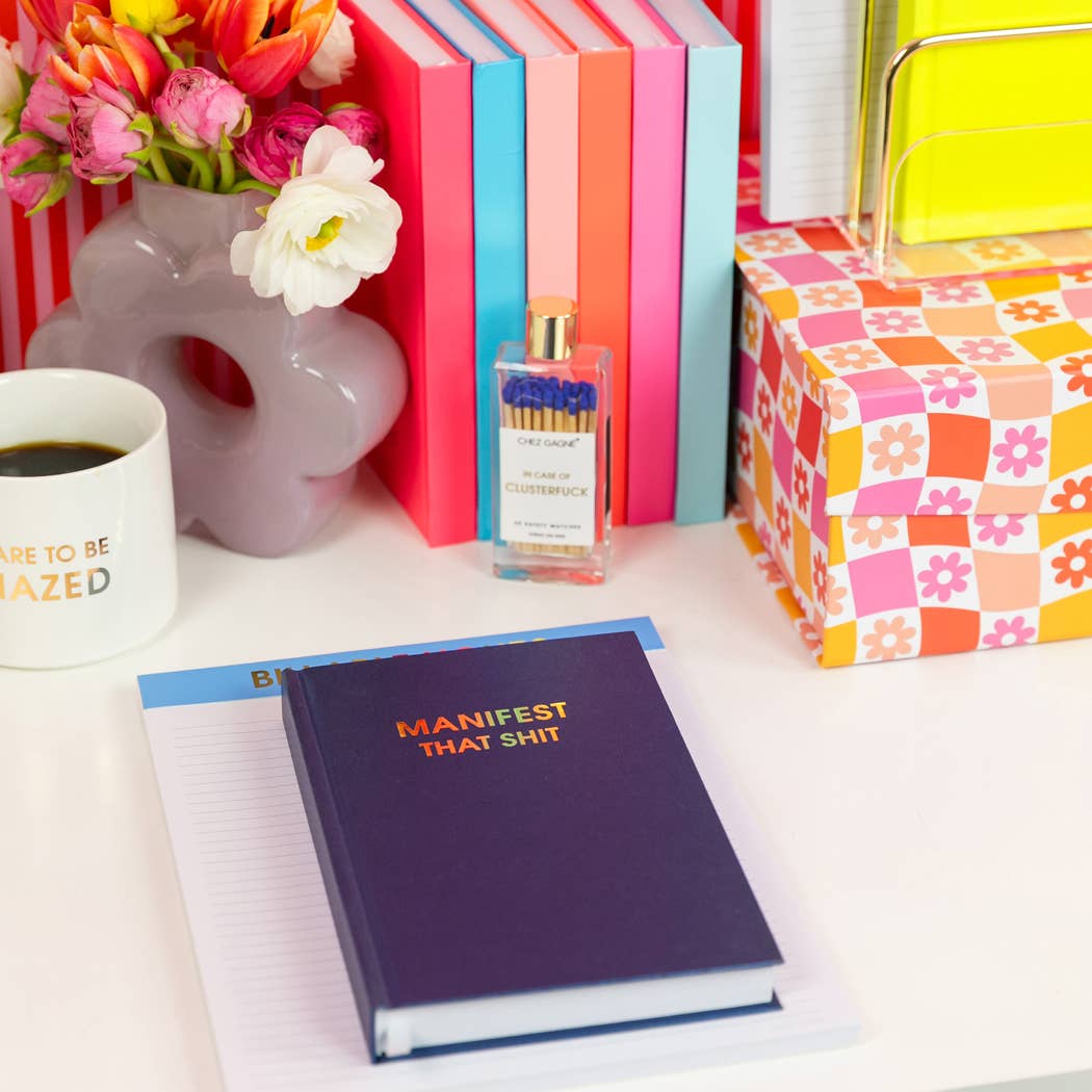 Manifest That Shit Journal - Deep Hystar Navy