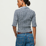 Peggy Smocked Top- Picnic Check