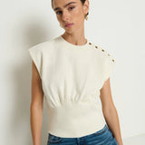 Nadia Sweatshirt - Porcelain