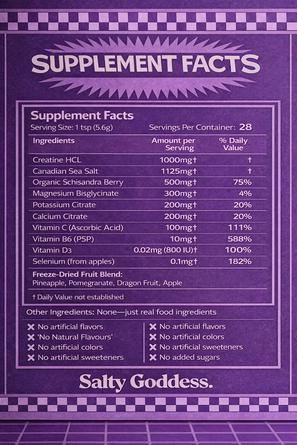 Salty Goddess - Hydration | Hormone Health
