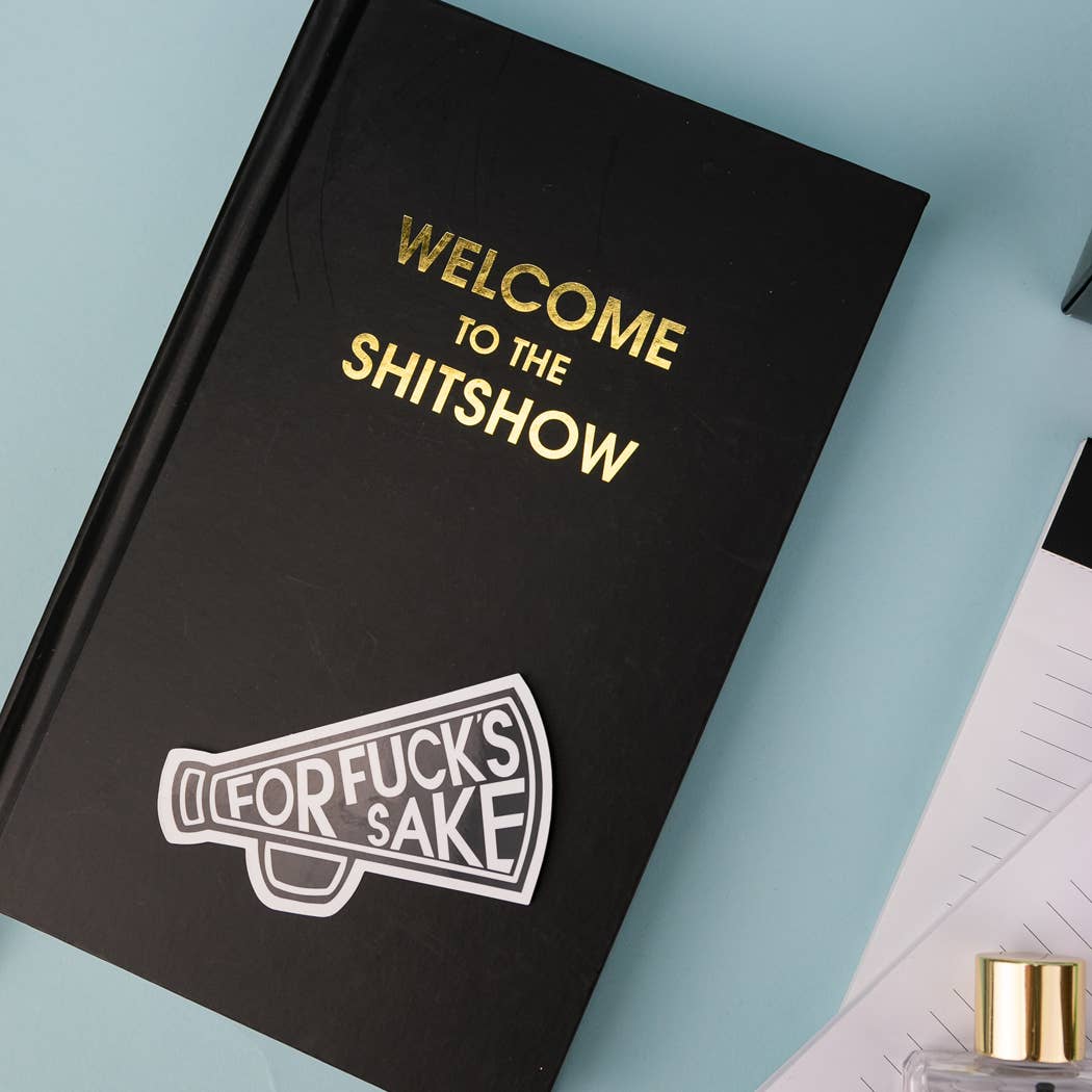 Welcome To The Shitshow Journal - Classic Black