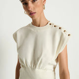 Nadia Sweatshirt - Porcelain