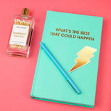 What's The Best That Could Happen Journal - Aqua