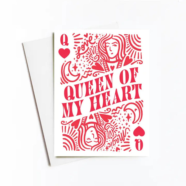 Queen Of Hearts Card