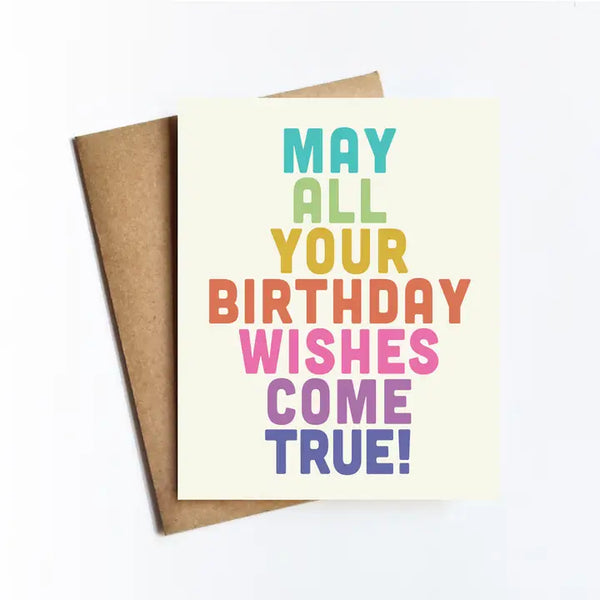 Birthday Wishes Card