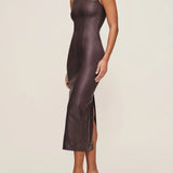Esme Dress - Walnut Coated