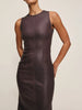 Esme Dress - Walnut Coated