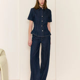 Hepburn Wide Leg - Inkwell