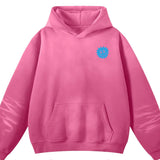 Setting Sun Hoodie - Neon Pink