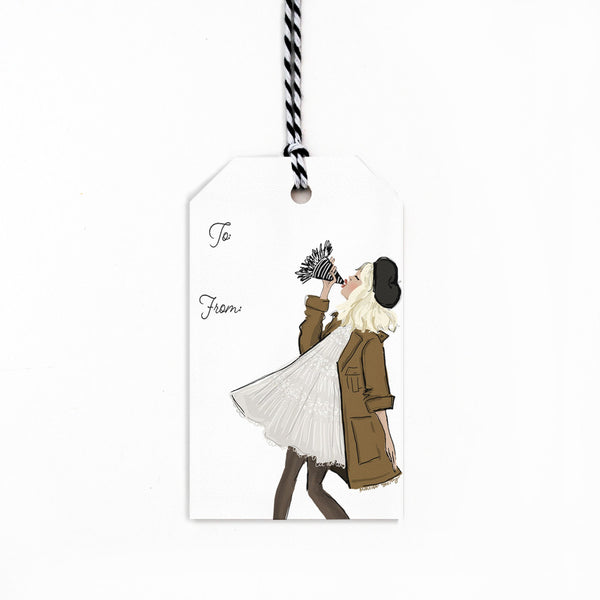 Rose Rejoice Gift Tags
