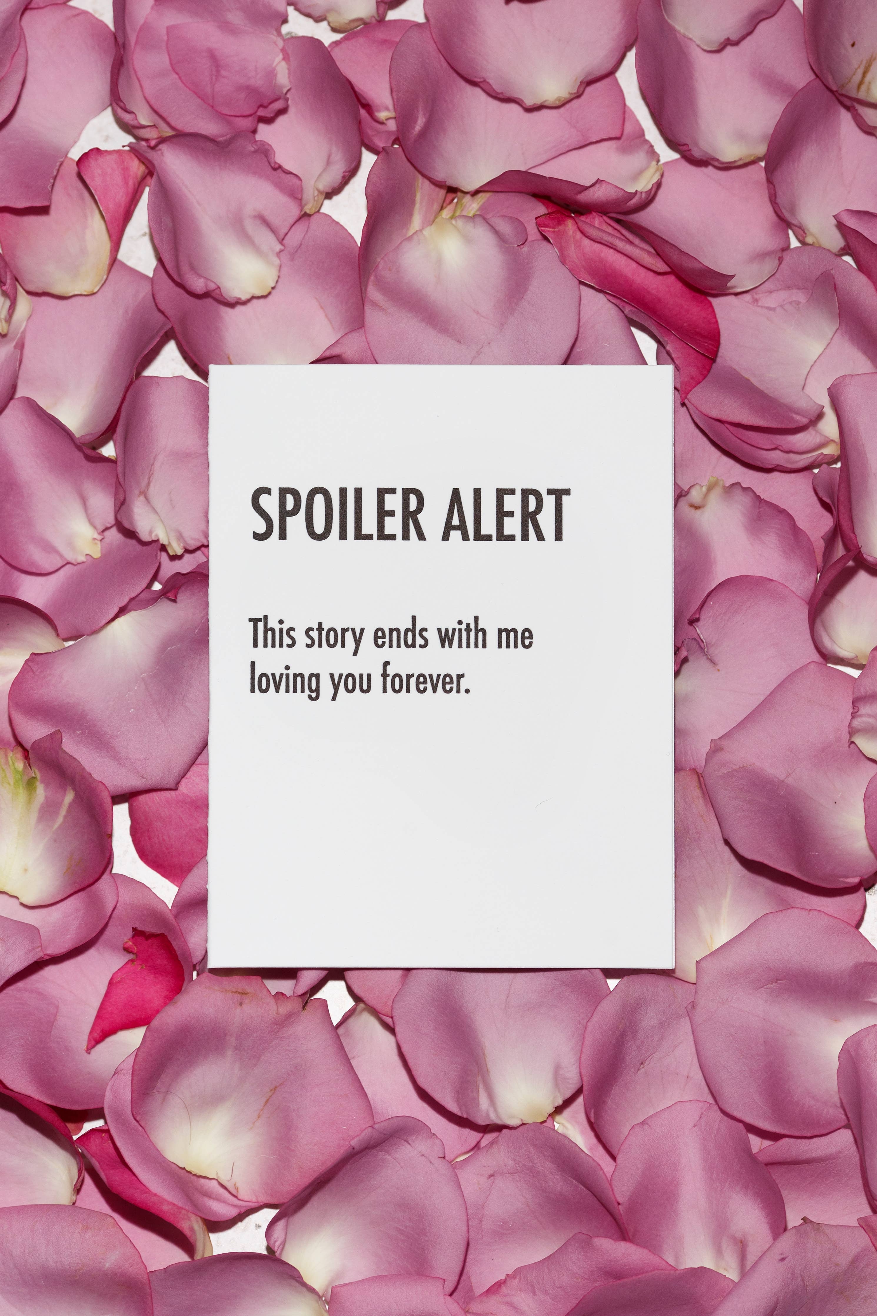 Spoiler Alert - Love Card