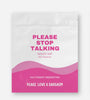 Please Stop Talking Epsom Salt