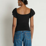 Angelica Top - Jet Black