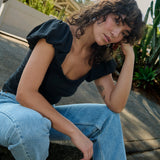 Angelica Top - Jet Black