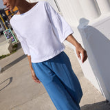 Angeline Top - Optic White