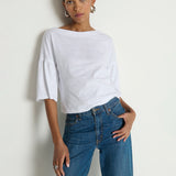 Angeline Top - Optic White