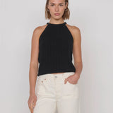 Auburn Sweater Top - Jet Black