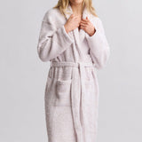 Cozy Chic Robe - Stone/ White