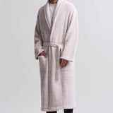 Cozy Chic Robe - Stone/ White