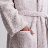 Cozy Chic Robe - Stone/ White