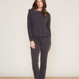 Cozy Chic Slouchy Pullover - Carbon