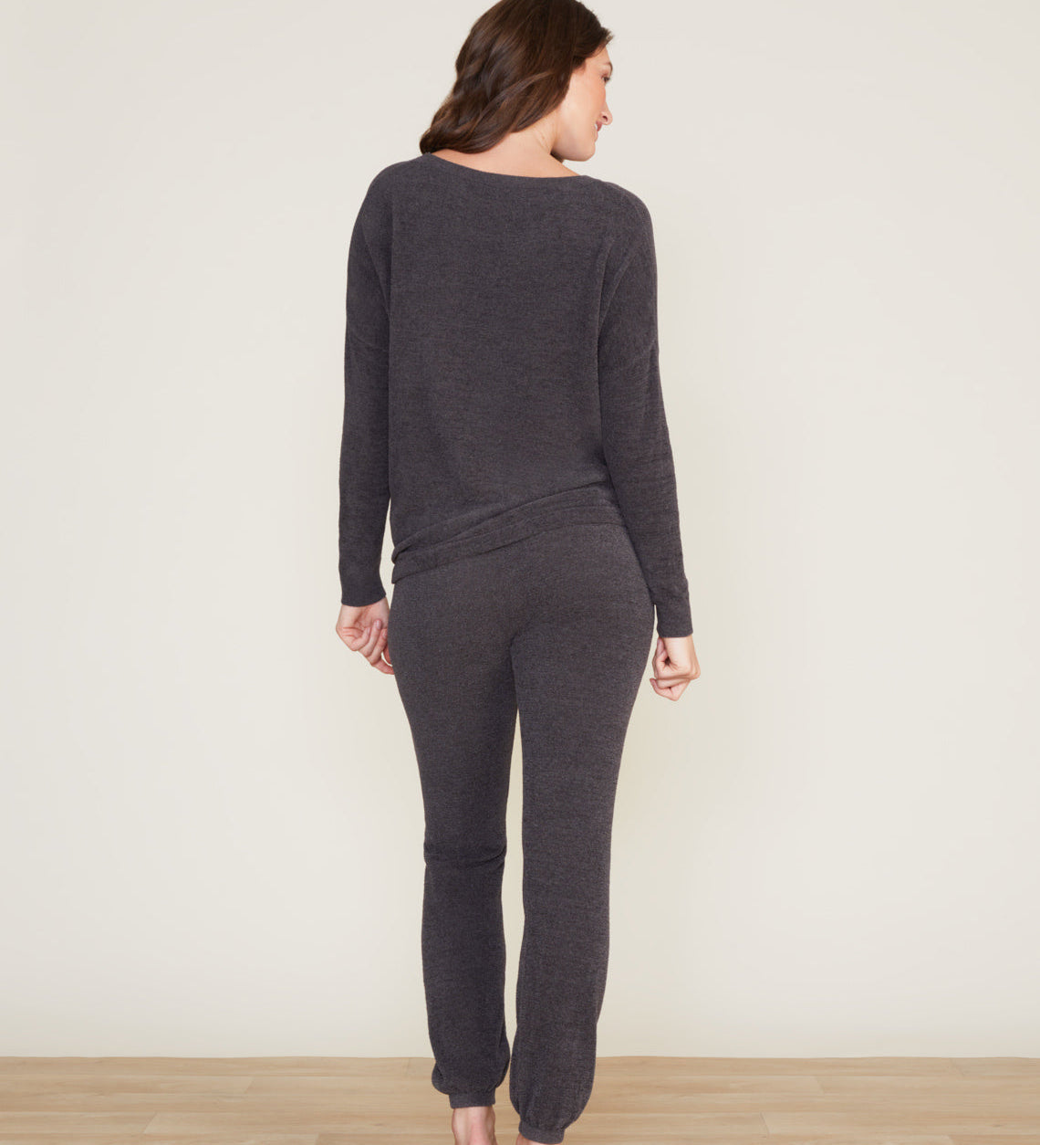 Cozy Chic Slouchy Pullover - Carbon