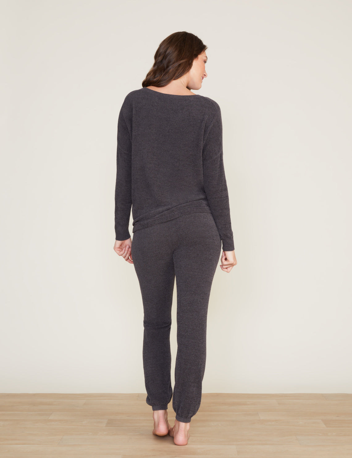 Cozy Chic Slouchy Pullover - Carbon