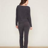Cozy Chic Slouchy Pullover - Carbon