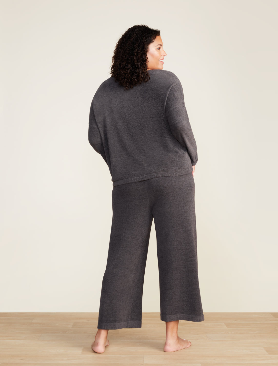Cozy Chic Slouchy Pullover - Carbon