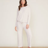 Cozy Chic Slouchy Pullover - Stone