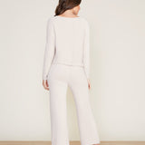 Cozy Chic Slouchy Pullover - Stone