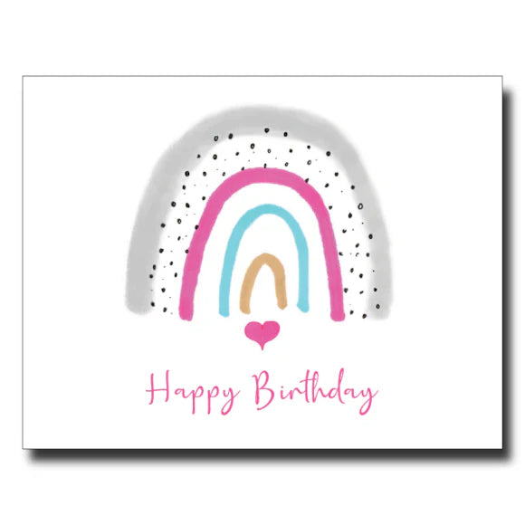 Bright Rainbow Card