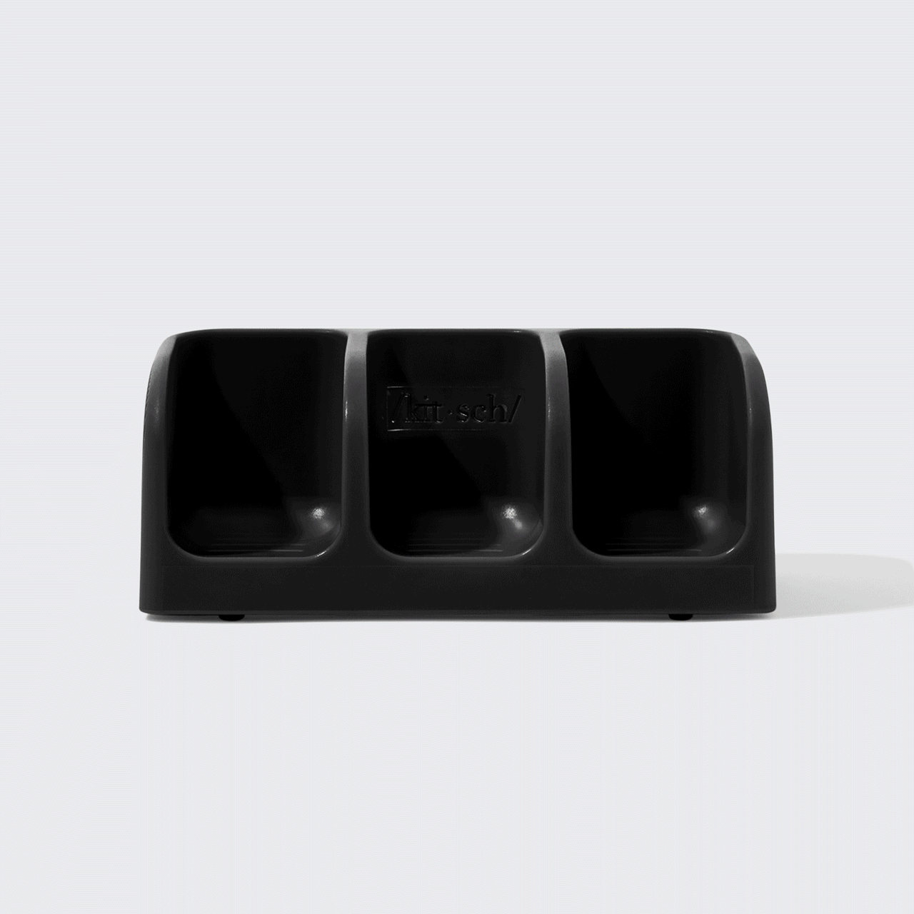 Self Draining Soap Dish - Black
