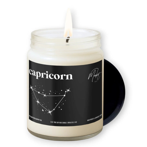 Capricorn Zodiac Candle