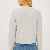 Carre Cardigan - Heather Grey
