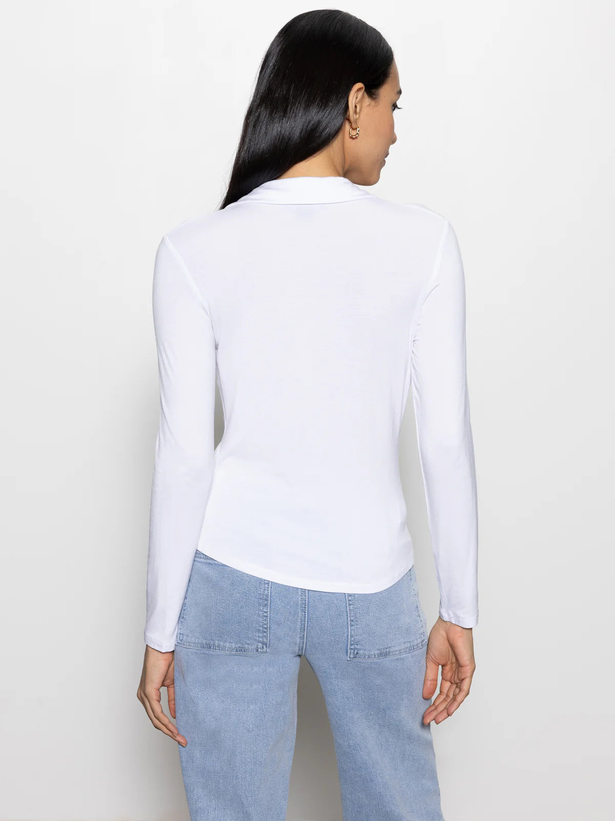 Dreamgirl Button Up - White