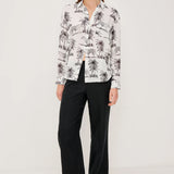 Charli Shirt - Ivory Bengal