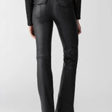 Sculpted Hayden Bootcut Pant- Coated Black